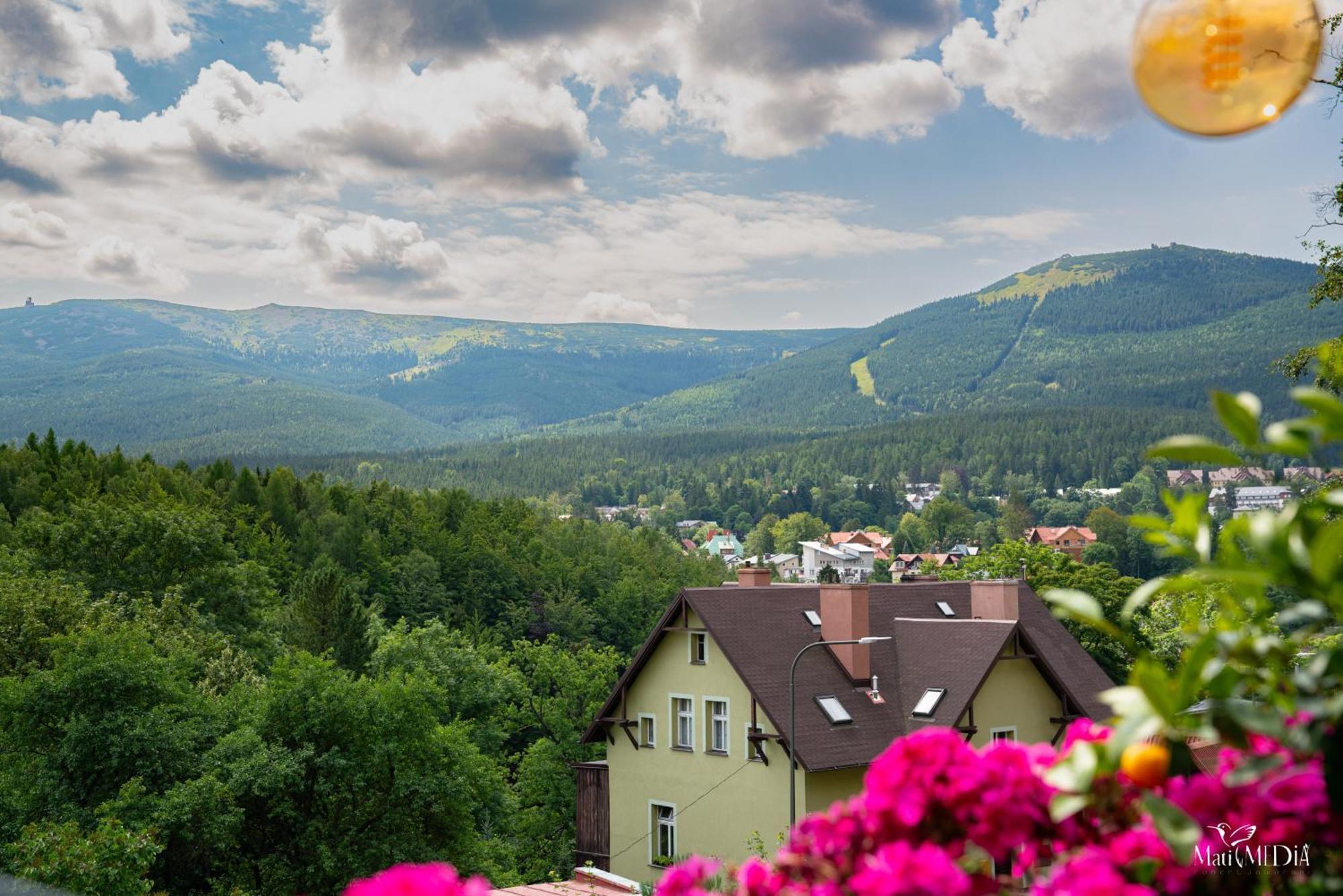 Apartament Panorama Gor - Centrum Miasta Z Widokiem Na Szrenice Шклярска-Поремба Экстерьер фото